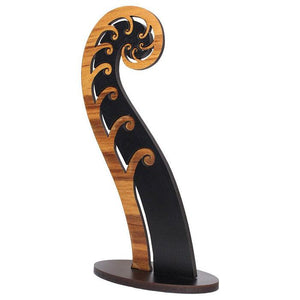 NZ Rimu Koru Fern Frond Trophy or Ornament - ShopNZ