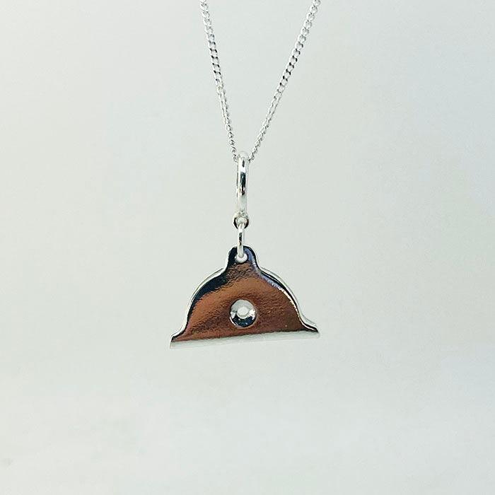 Sterling Silver Dog Whistle Charm Necklace - ShopNZ