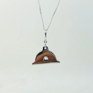 Sterling Silver Dog Whistle Charm Necklace - ShopNZ