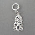 Sterling Silver Maori Tiki Charm - ShopNZ