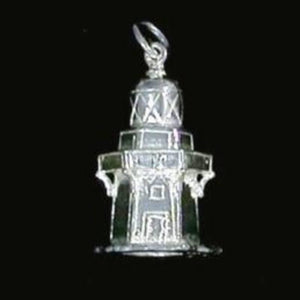 Sterling Silver NZ Lighthouse Charm - ShopNZ