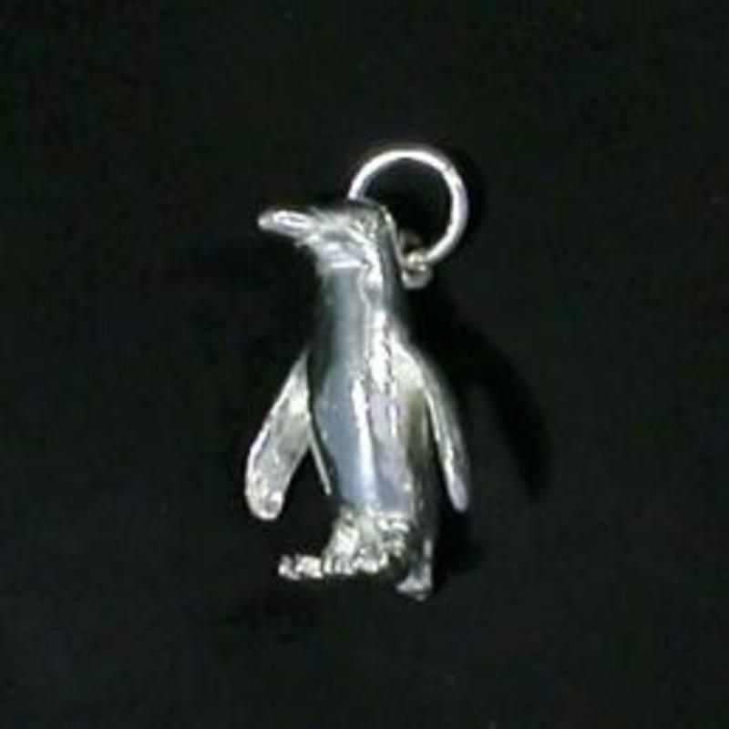 Sterling Silver Yellow - Eyed Penguin Charm - ShopNZ
