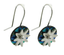 Stone Arrow Daisy Disc Paua Earrings