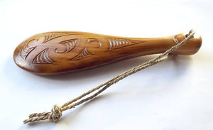 Small Maori Carved Patu Club - ShopNZ