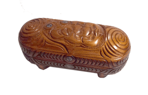 Maori Wakahuia - Treasure or Feather Box - ShopNZ