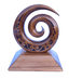 Large Single Koru Wooden Trophy