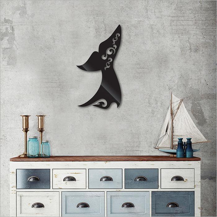 Tohora Whale Tail Wall Art - ShopNZ