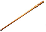 Carved Maori Walking Stick with Tekoteko Top - ShopNZ