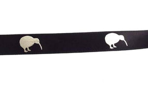 Satin 16mm Black Kiwi Ribbon - ShopNZ