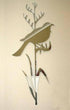 Tui on Tall Flax Acrylic Mirror or Panel - ShopNZ