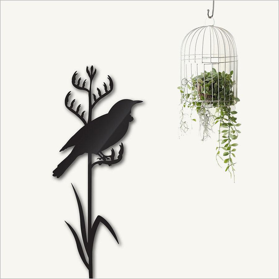 Tui on Tall Flax Acrylic Mirror or Panel - ShopNZ