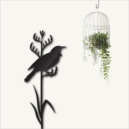 Tui on Tall Flax Acrylic Mirror or Panel - ShopNZ