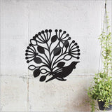 Beautiful Indoor Outdoor Tui and Pohutukawa Art Circle - ShopNZ