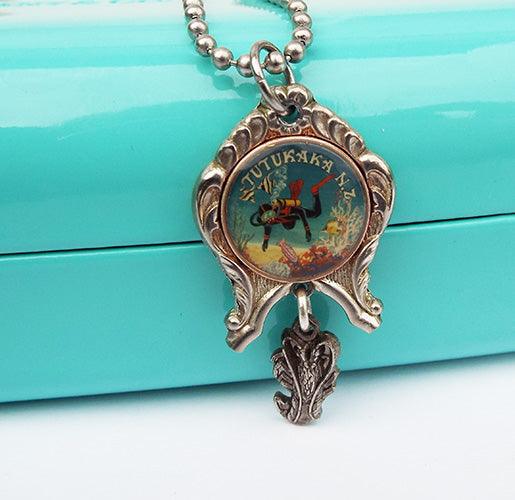 Tutukaka NZ Diving Teaspoon Necklace - ShopNZ