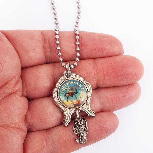 Tutukaka NZ Diving Teaspoon Necklace - ShopNZ