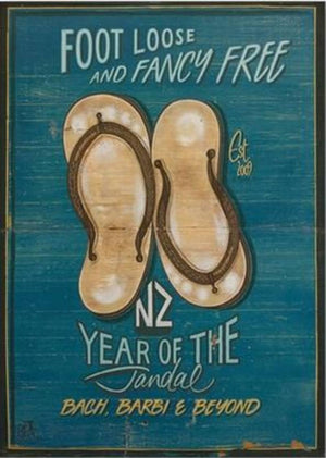 Jason Kelly Print Foot Loose - ShopNZ