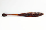 Mahogany Maori Waka Hoe Paddle with Optional Stand - ShopNZ