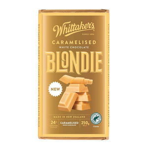 Whittakers Blondie Caramelised White Chocolate Block - ShopNZ