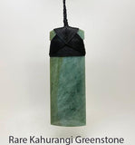 Whopper Large 11.5cm Ngai Tahu Greenstone Toki Necklace - ShopNZ